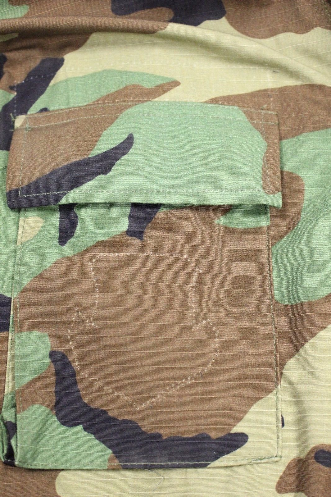 US Army BDU Woodland Ripstop Combat Coat - Medium Long - 8415-01-390-8549 - New - Image 5