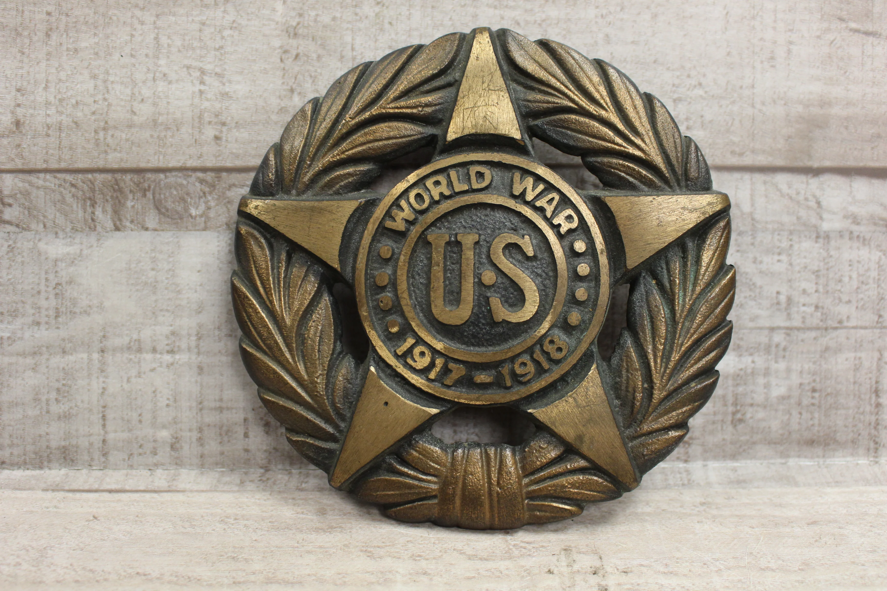 World War U.S 1917-1918 Marker -Gold/Black -Used