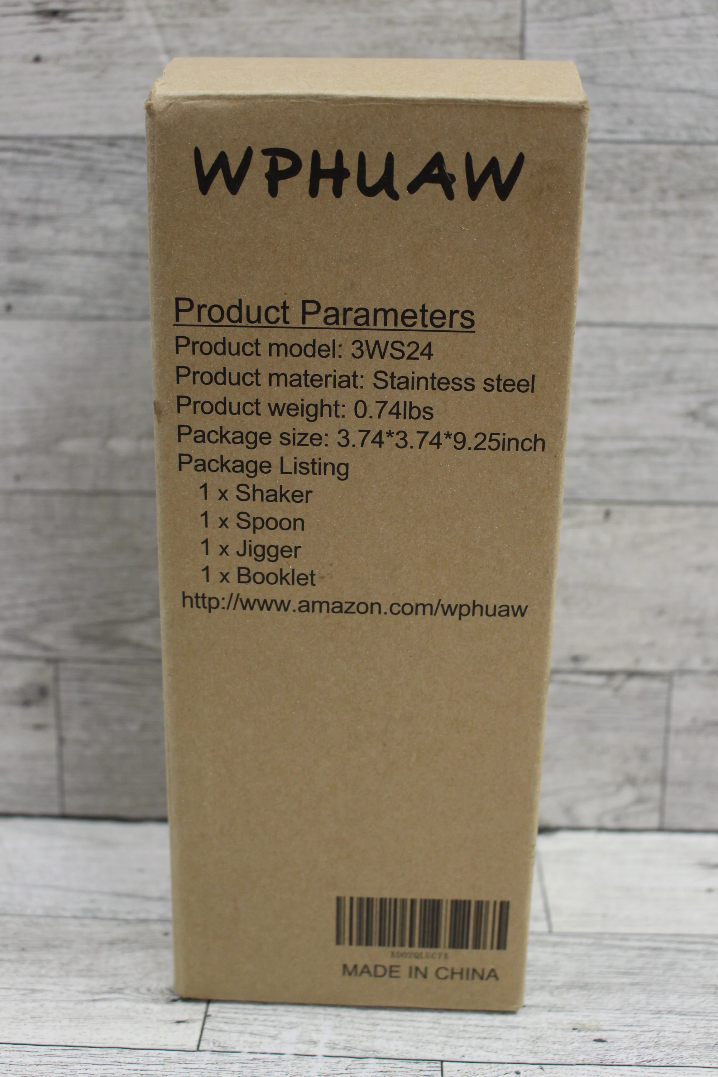 WPHUAW Bartender/Cocktail Kit - Stainless Steel - New - Image 2