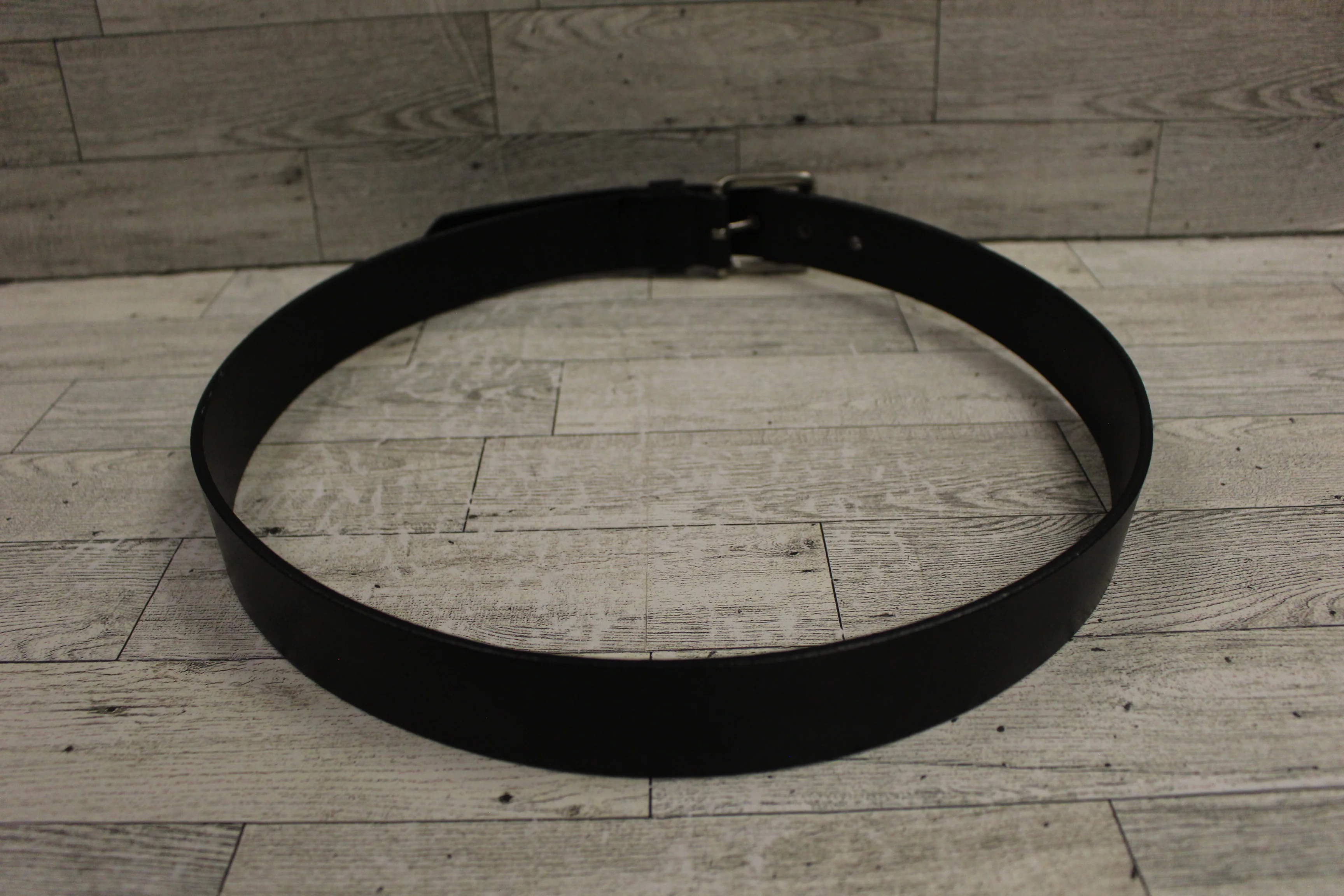 Wrangler Worn Black Leather Belt - Size: 36 - NWOT - Image 3