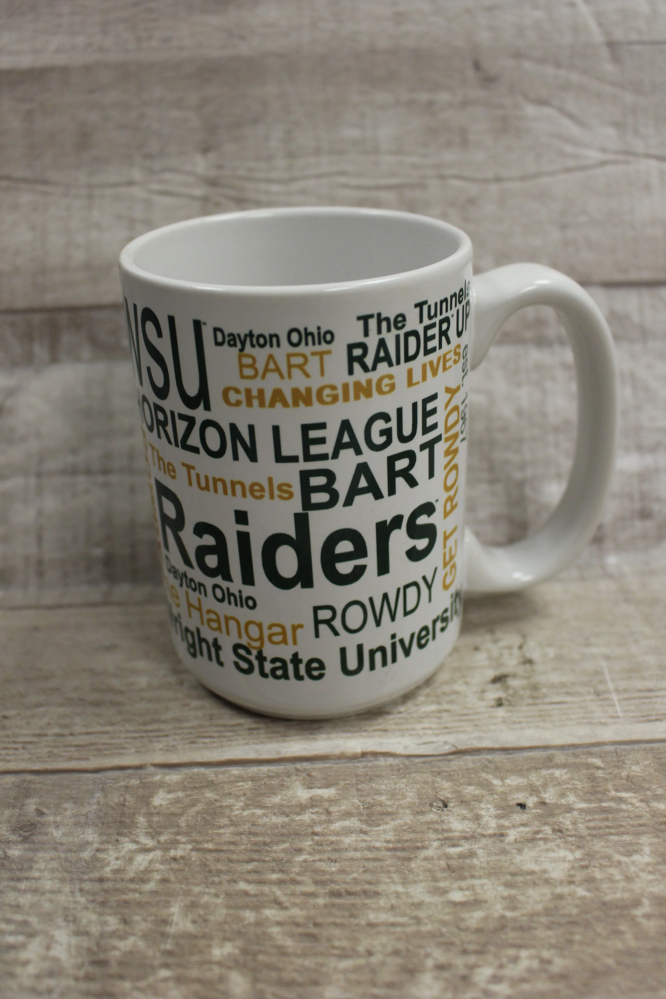 Wright State Raiders College Coffee Mug Cup -New