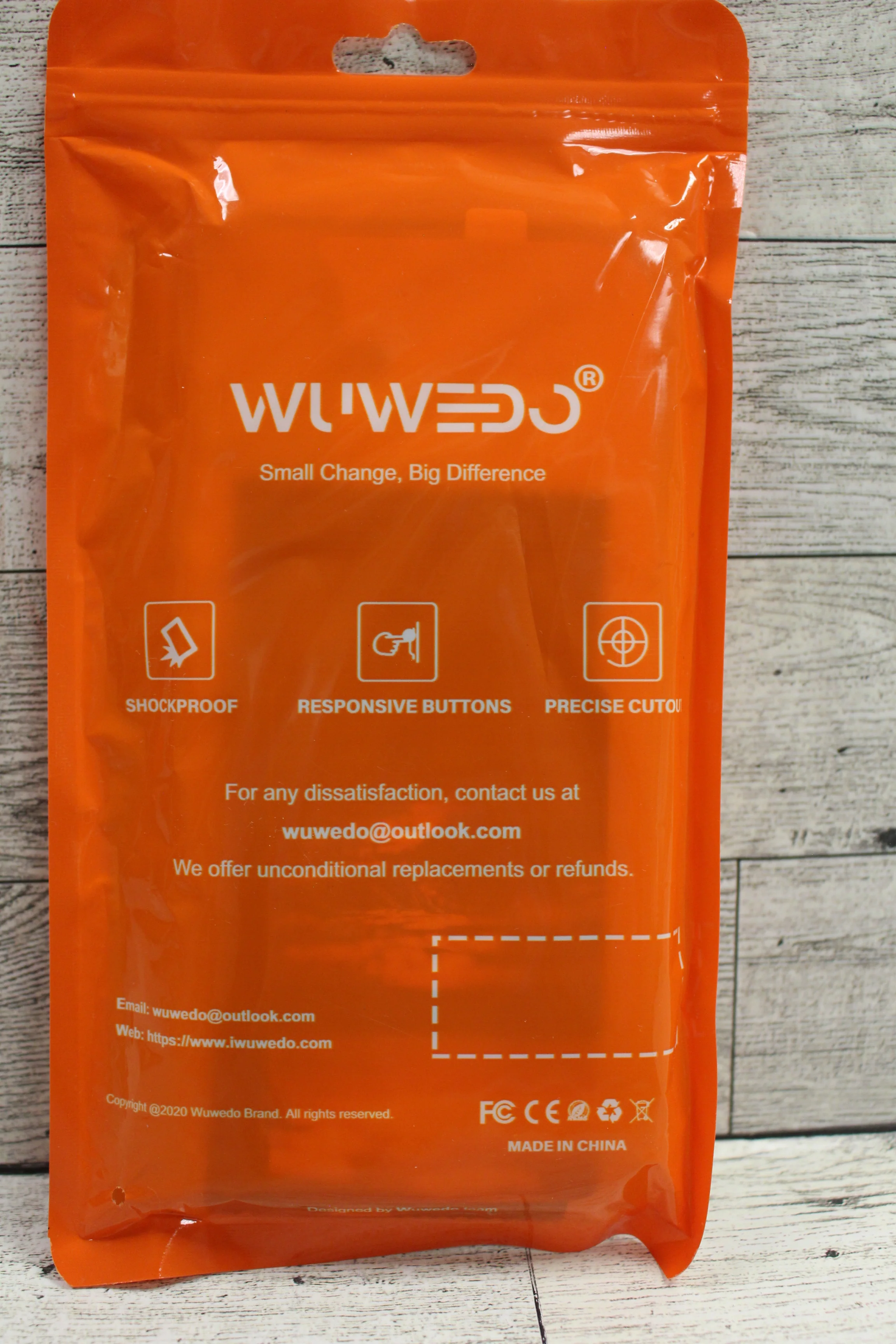 Wuwedo for iPhone 16 Plus Clear Card Case - New - Image 2