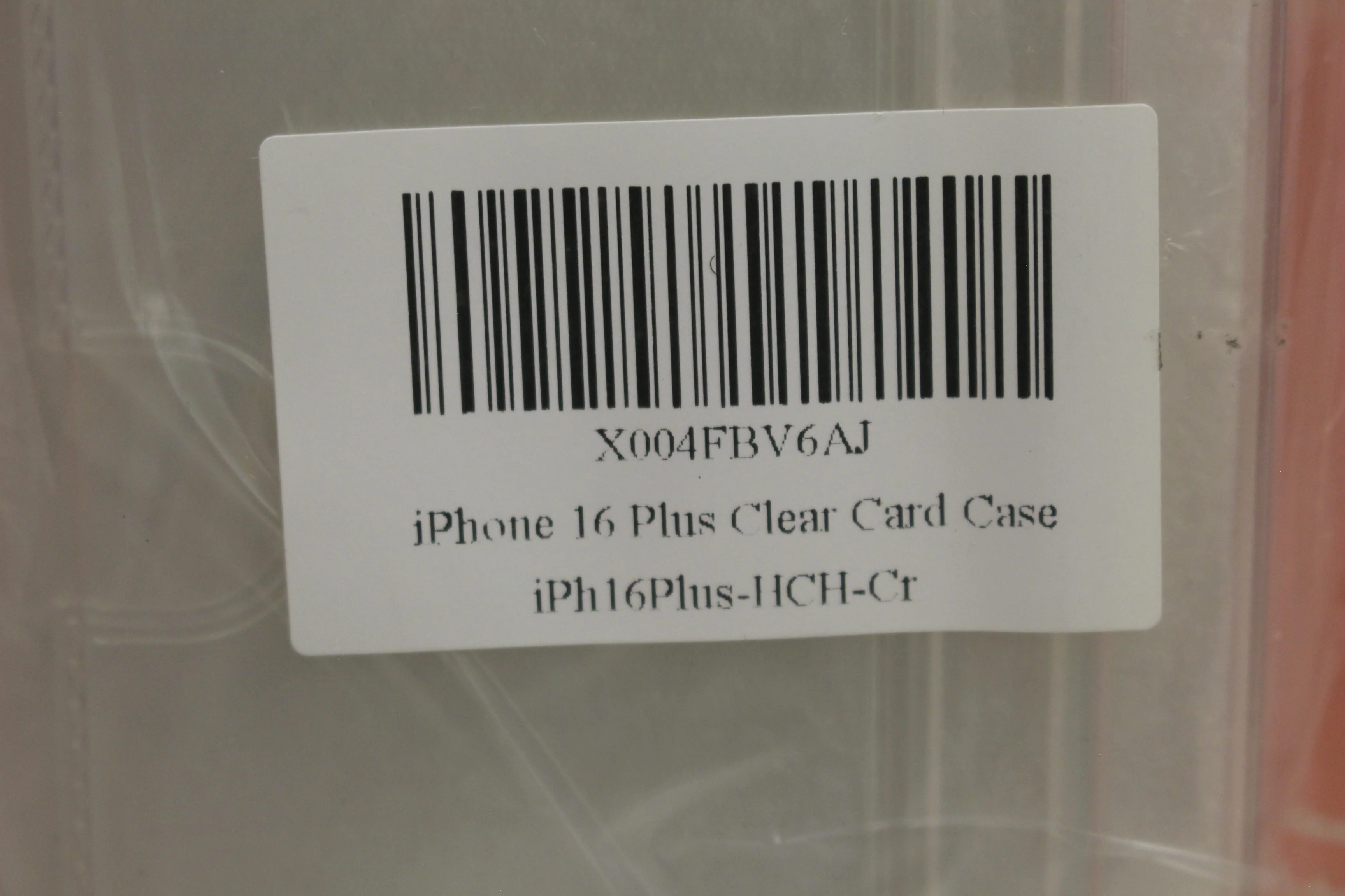 Wuwedo for iPhone 16 Plus Clear Card Case - New - Image 3
