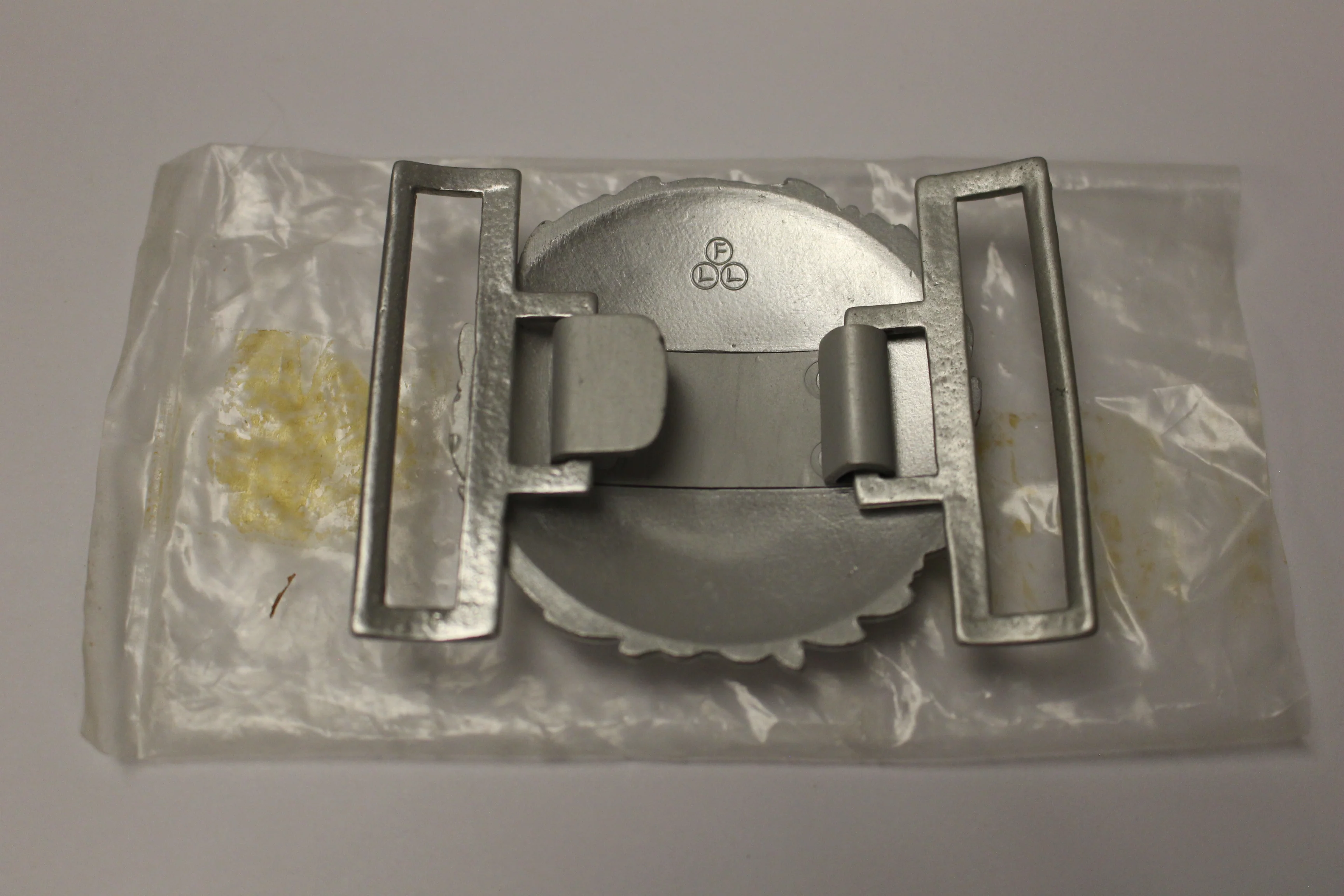 WWII German Kriegsmarine Dress Belt Buckle - Original - Aluminum - New - Image 2