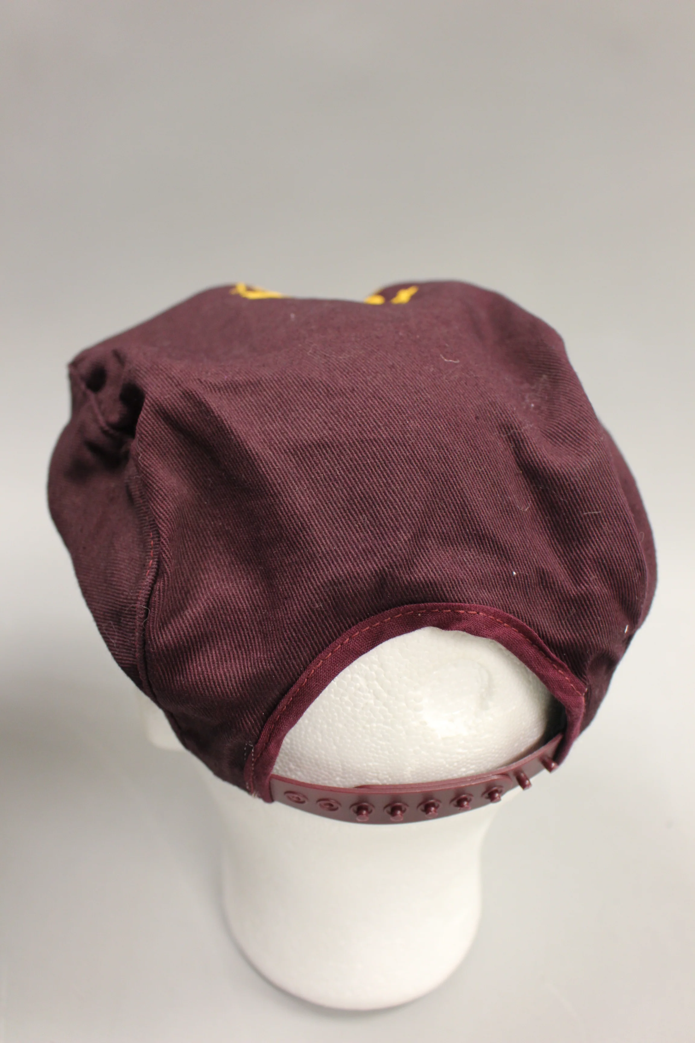 X-Prisoner of War Cap Hat - Maroon - One Size - Used - Image 3